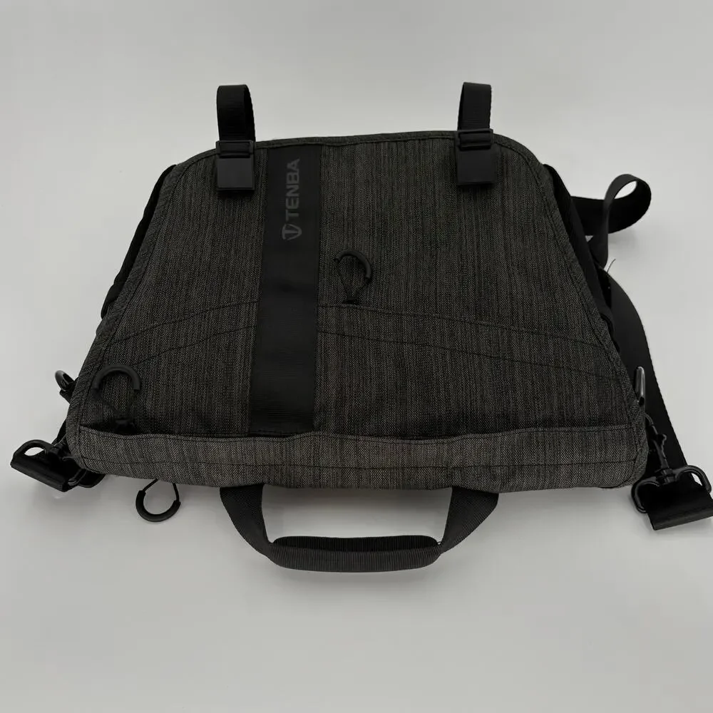 Tenba DNA 10 Nylon Messenger Laptop Commuter Bag Graphite Grey